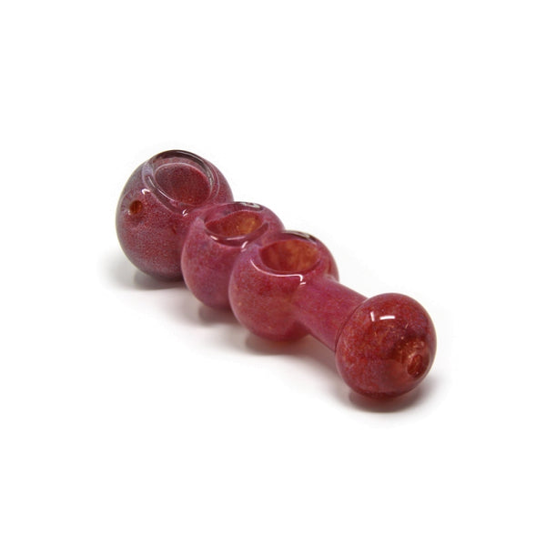 Triple Bowl Glass Pipe