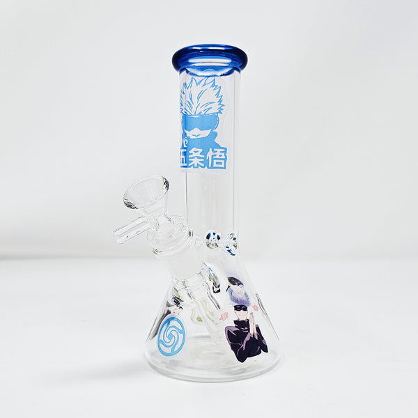 smoke shop girly smoking accessories gifts for girls who smoke women handmade unique cute gojo satoru gojou satorou jjk jujutsu kaisen bong glass weed