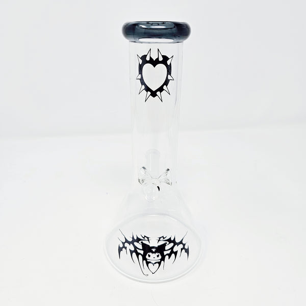 hello kitty kuromi my melody sanrio bong bongs cute glass girly smoking accessories smoke shop for women girls who smoke sanrio lover goth alt alternative aesthetic style metal logo cybersigilism punk