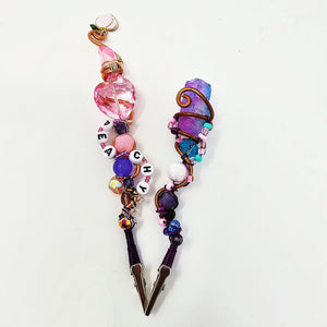 Beaded Roach Clips -The Wee Smoke Shop