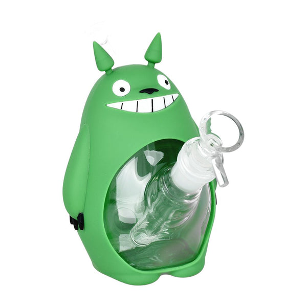 my neighbor totoro bong rig silicone smoke smoking accessories anime studio ghibli spirited away smoke shop for girls women girly