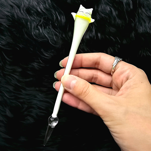 cute glass dabber dabbers dab tool tools dabs spoon mushroom elephant frog bee honeybee tentacle flamingo dragonfly butterfly cat kitty fish bowl fishbowl smoke shop girly smoking accessories for girls women gifts for stoner 