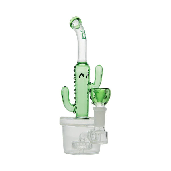 cute girly glass smoking accessories stoner smoke shop cactus bong hemper glass